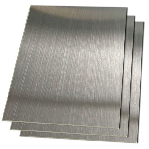 brushed stainless steel sheet metal|1mm thick stainless steel sheet.